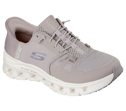 GLIDE -STEP PRO Damen Skechers rutschfester, antistatischer Arbeitsschuh – Glide-Step Pro SR Slip-ins mit Memory Foam