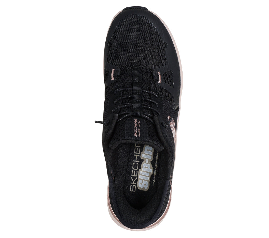 Skechers Arbeitsschuhe Damen Glide-Step Pro – rutschfeste Slip-ins mit Memory Foam