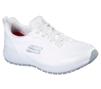 Skechers SQUAD SR Damen / Bequemer Arbeistschuh mit rutschfester Sohle und Memory Foam